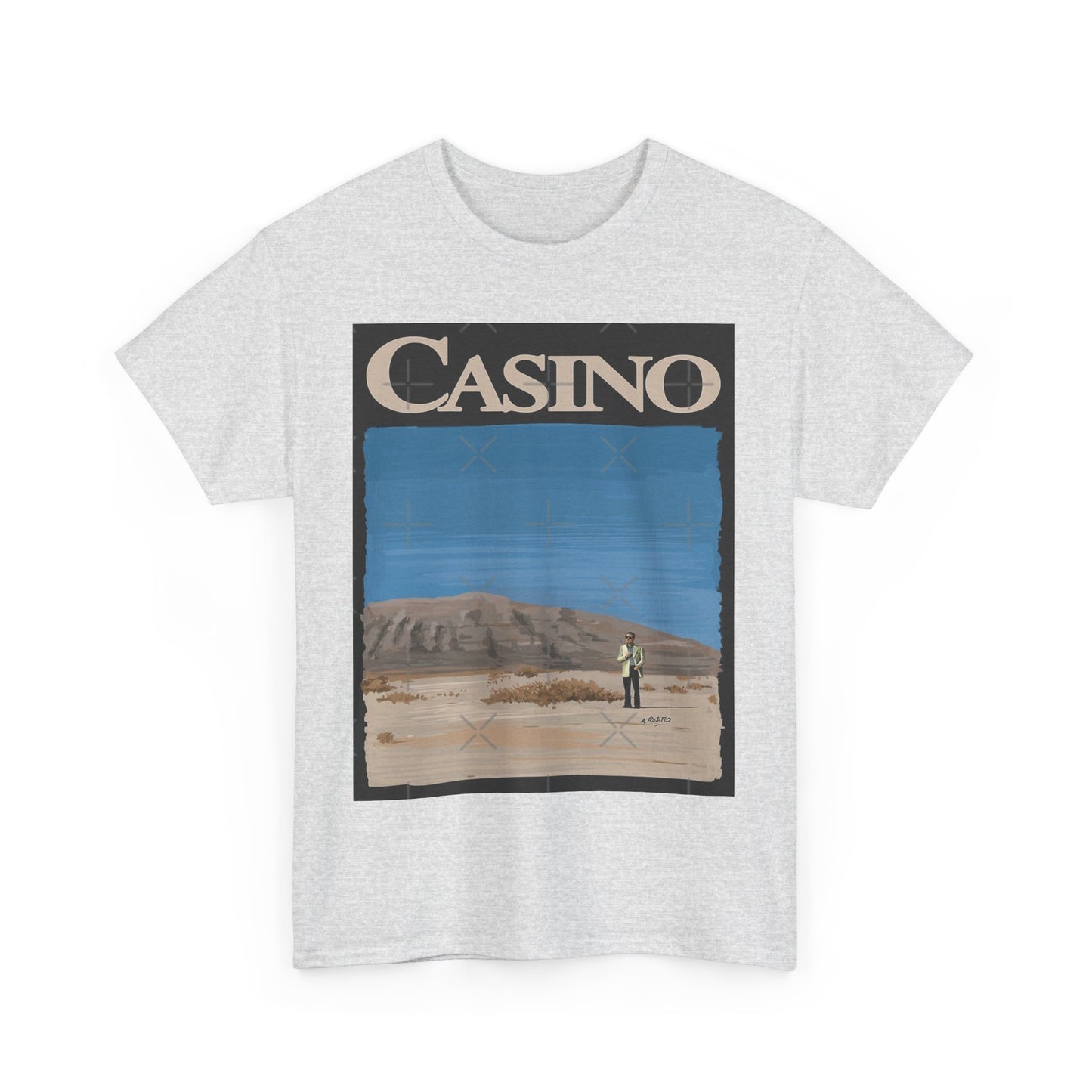 Retro Casino Graphic Unisex Heavy Cotton Tee