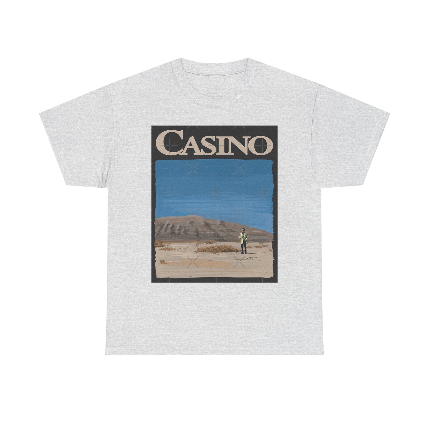 Retro Casino Graphic Unisex Heavy Cotton Tee